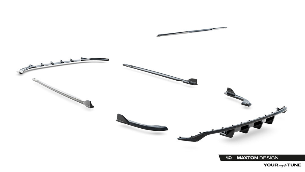 Ensemble Diffuseur Volkswagen Golf R Variant Mk8 Facelift