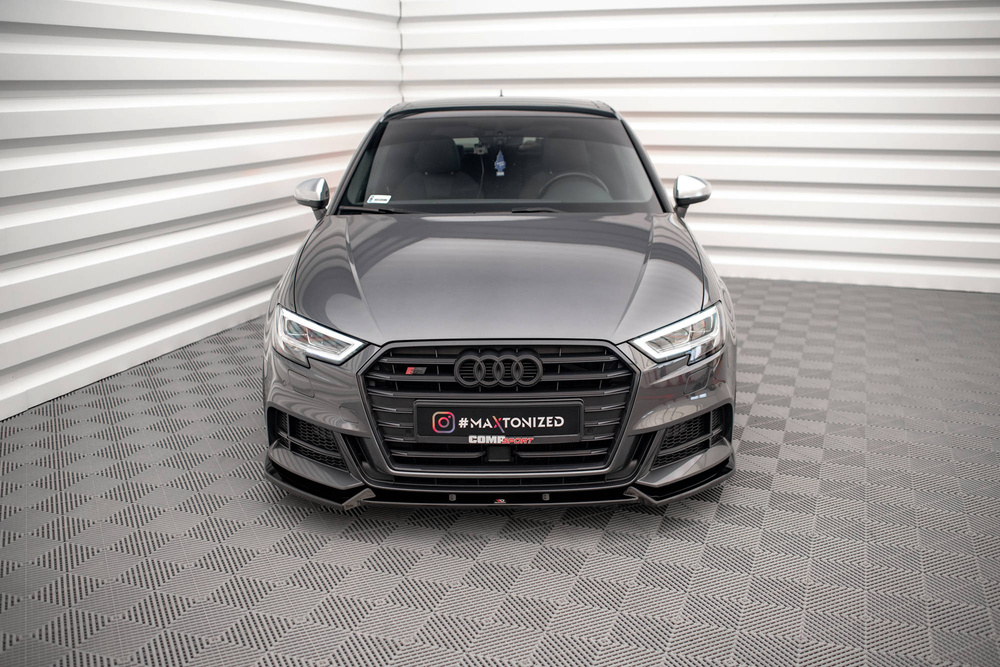 Lame Du Pare-Chocs Avant V.1 Audi S3 / A3 S-Line Sportback 8V Facelift