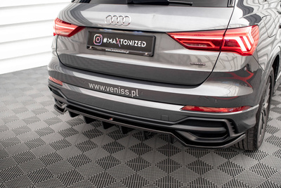 Arriere Splitter (avec une barre verticale) Audi Q3 S-Line SUV F3