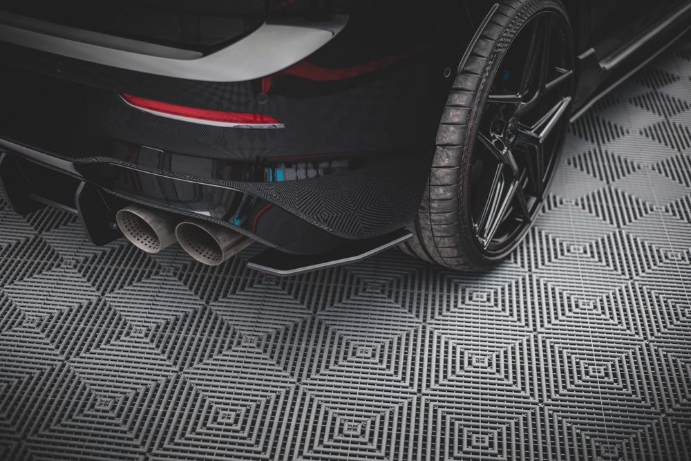 Street Pro Lame Du Pare Chocs Arriere V.1 Volkswagen Golf R Mk8 / Mk8 Facelift