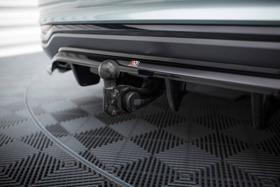 Arriere Splitter (avec une barre verticale) Audi A6 Allroad C8