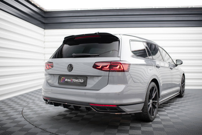 Arriere Splitter (avec une barre verticale) Volkswagen Passat R-Line B8 Facelift