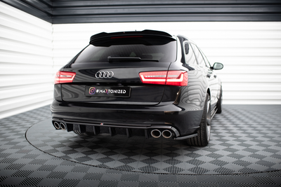 Diffuseur Arrière Complet Audi A6 Sedan / Avant C7 (Version avec double échappement des deux côtés)