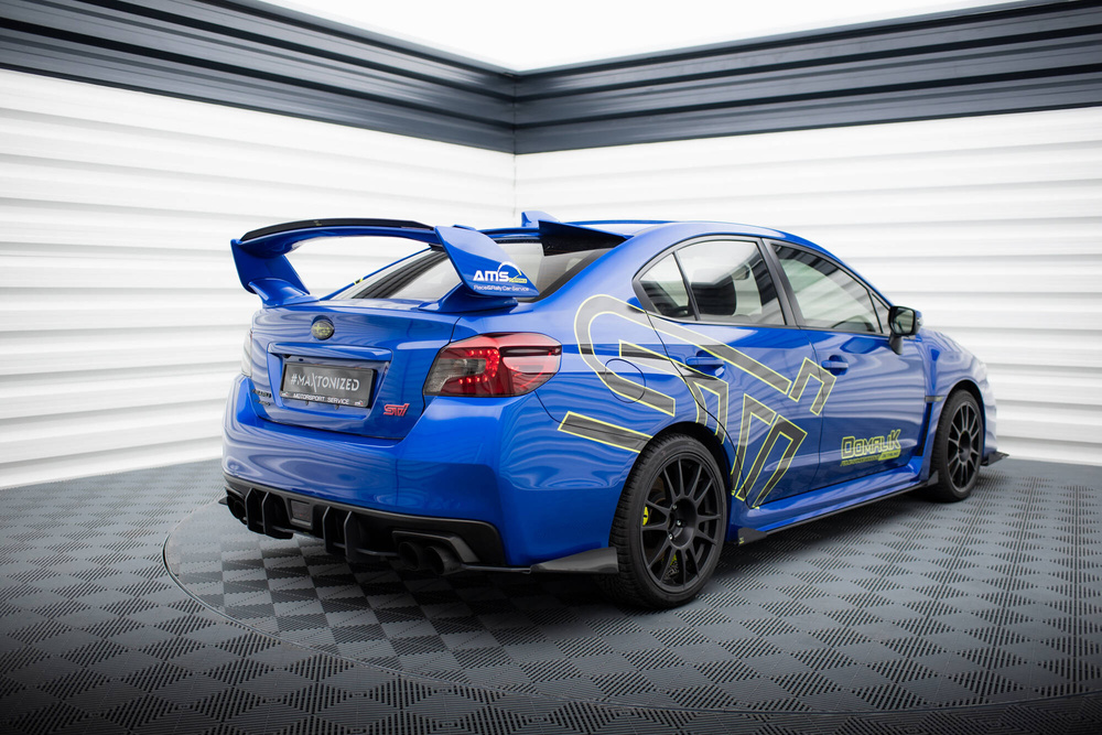 Street Pro Lame Du Pare Chocs Arriere + Flaps Subaru WRX STI Mk1