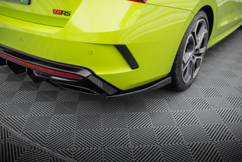 Lames De Pare-Chocs Arrière Latérales V.4 Skoda Octavia RS Mk4