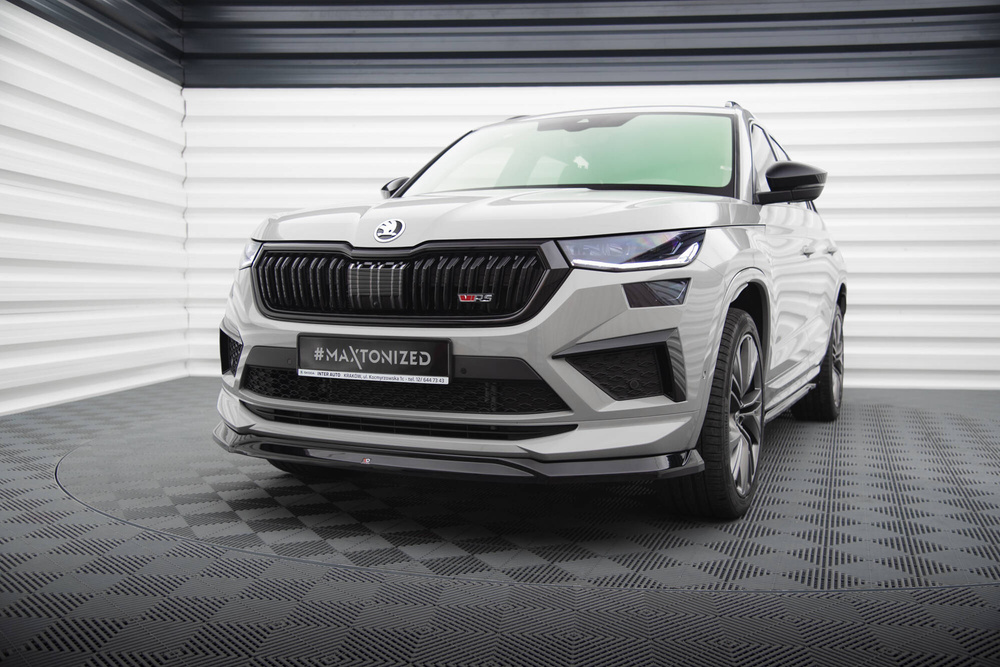 Lame Du Pare-Chocs Avant V.2 Skoda Kodiaq RS Mk1 Facelift