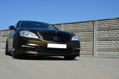 LAME DE PARE-CHOCS AVANT MERCEDES S-CLASS W221 AMG