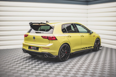 Lames De Pare-Chocs Arrière Latérales V.1 + Ailerons Volkswagen Golf GTI Clubsport Mk8