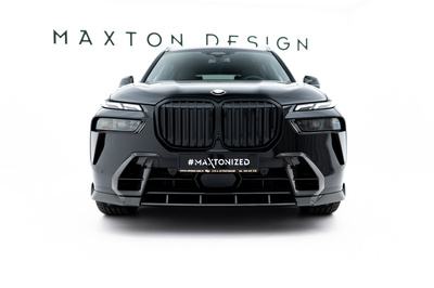 Set of Prepreg Carbon Splitters V.2 BMW X7 M-Pack G07 Facelift