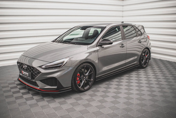 Street Pro Rajouts Des Bas De Caisse V.2 Hyundai I30 N / N-Line Hatchback / Fastback Mk3 / Mk3 Facelift