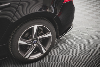 Lames De Pare-Chocs Arrière Latérales Volvo S60 R-Design Mk2 Facelift