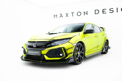 Street Pro Lame Du Pare-Chocs Avant Honda Civic Type-R Mk10 / Mk10 Facelift