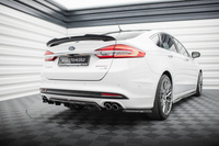 Arriere Splitter (avec une barre verticale) Ford Mondeo Sport Mk5 Facelift / Fusion Sport Mk2 Facelift
