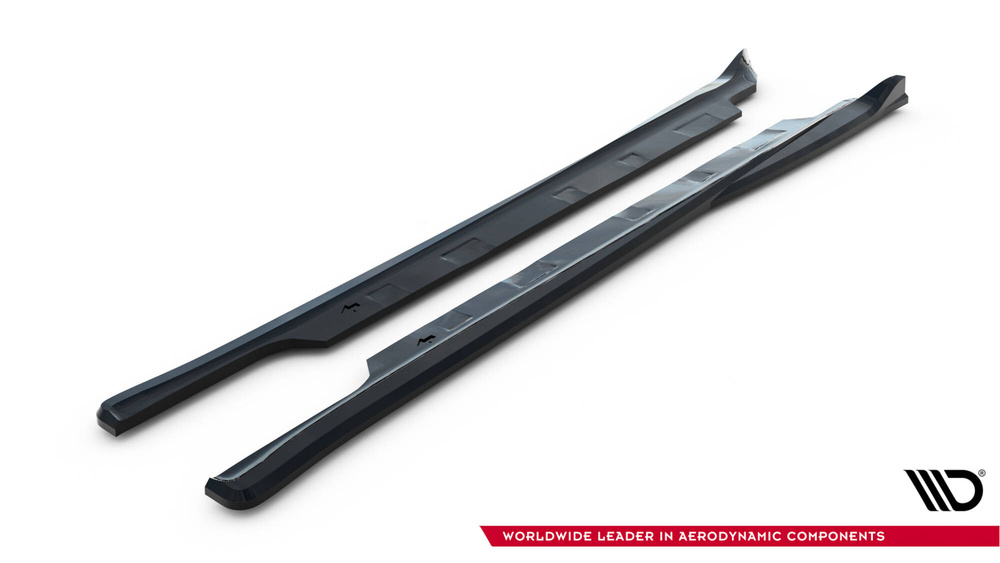 Rajouts Des Bas De Caisse V.2 Tesla Model S Plaid Mk1 Facelift