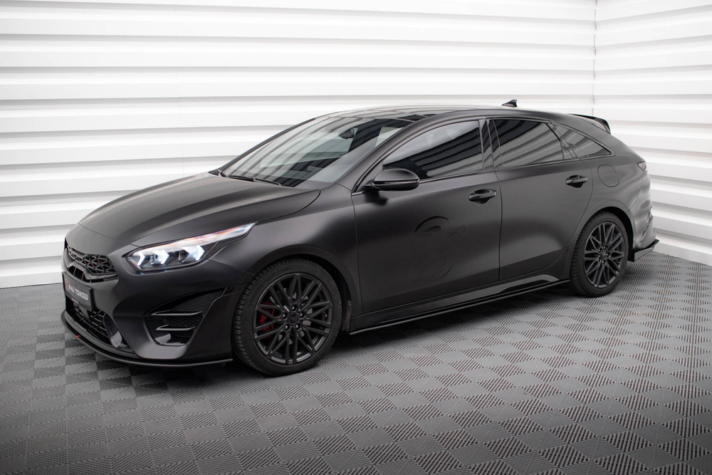 Street Pro Rajouts Des Bas De Caisse Kia Proceed GT / GT-Line Mk1 Facelift / Ceed GT Mk3 Facelift