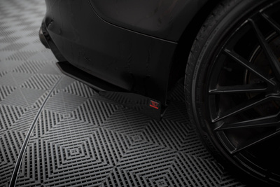 Street Pro Lame Du Pare Chocs Arriere + Flaps Audi A7 S-Line C7