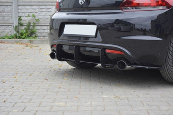 VW SCIROCCO R DIFFUSEUR ARRIERE & LAME DU PARE CHOCS ARRIERE