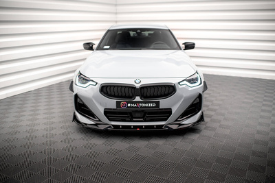 Lame Du Pare-Chocs Avant V.2 + Ailerons BMW 2 Coupe M-Pack / M240i G42
