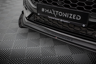 Street Pro Lame Du Pare-Chocs Avant  + Flaps Ford Fiesta ST Mk8 Facelift