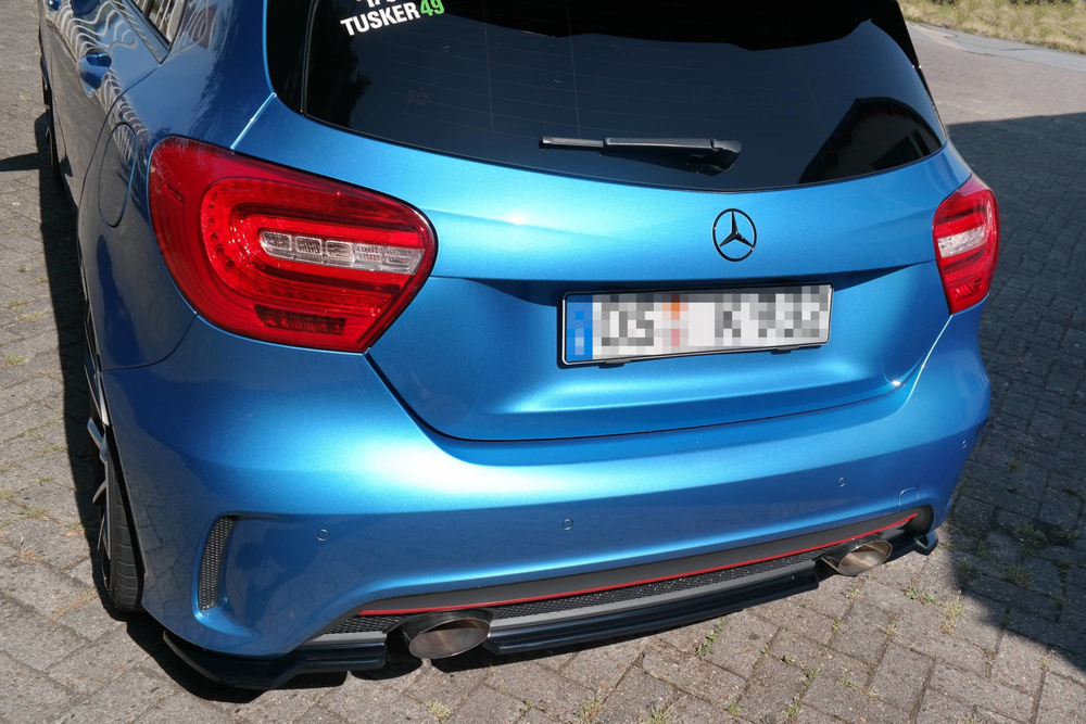 Arriere Splitter (SANS BARRES VERTICALES) MERCEDES-BENZ W176 AMG-LINE AVANT FACELIFT