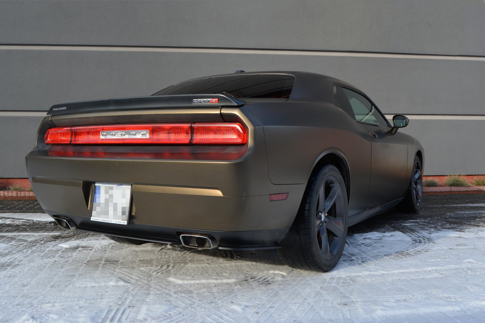 Arriere Splitter DODGE CHALLENGER MK3. PHASE-I SRT8 COUPE (sans barres verticales)
