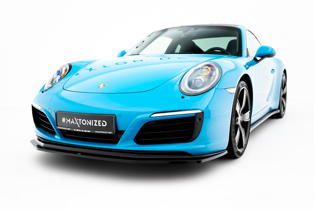 Lame Du Pare-Chocs Avant V.2 Porsche 911 Carrera 991 Facelift