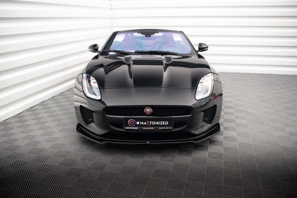 Lame Du Pare-Chocs Avant V.2 Jaguar F-Type Mk1 Facelift