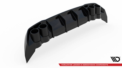 Rajout Du Pare-Chocs Arriere + Faux Pot D'échappement Seat Leon FR Hatchback Mk4