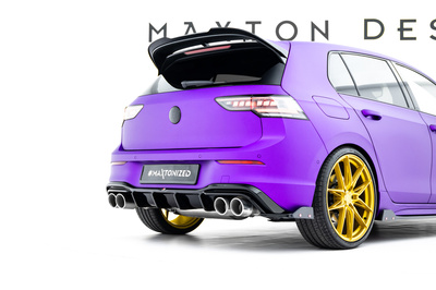Diffuseur Arrière Complet V.2 Volkswagen Golf R Hatchback Mk8 Facelift
