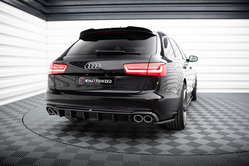 Diffuseur Arrière Complet Audi A6 Sedan / Avant C7 (Version avec double échappement des deux côtés)