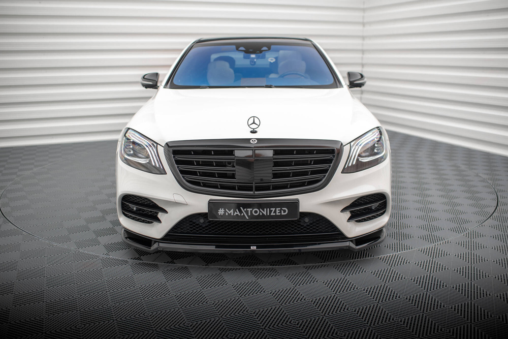 Lame Du Pare-Chocs Avant V.1 Mercedes-Benz S AMG-Line W222 Facelift