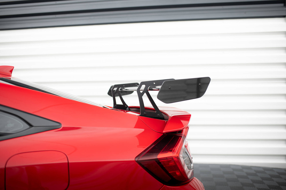 Carbon Spoiler With Upper Swan Mounting  Honda Civic SI Mk10