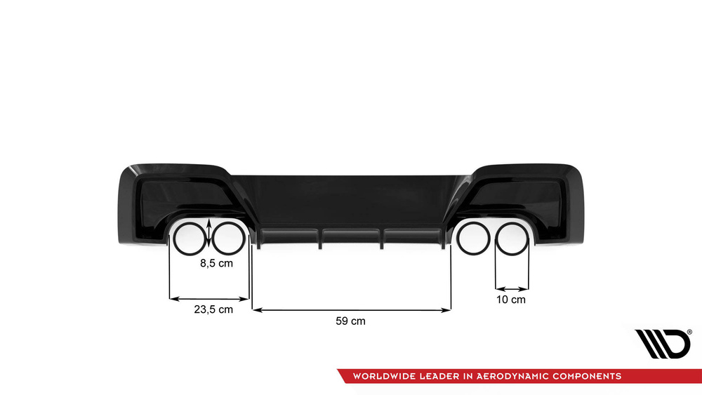 Rajout Du Pare-Chocs Arriere V.2 BMW M135i F20