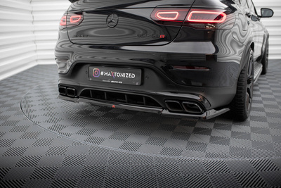 Arriere Splitter (avec une barre verticale) Mercedes-AMG GLC 63 Coupe C253 Facelift