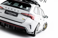 Lames De Pare-Chocs Arrière Latérales V.8 Skoda Octavia RS Liftback / Combi Mk4 