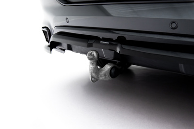 Arriere Splitter (avec une barre verticale) V.1 BMW X6 M-Pack G06 Facelift