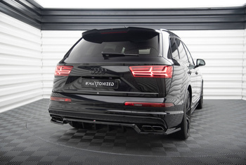 Arriere Splitter (avec une barre verticale) Audi SQ7 / Q7 S-Line Mk2