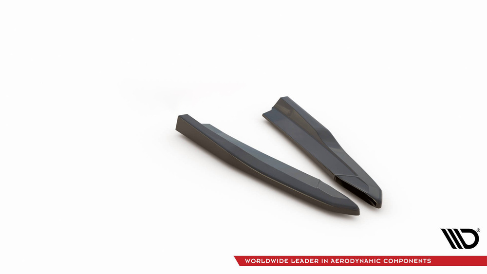 Lames De Pare-Chocs Arrière Latérales V.2 Skoda Octavia RS Combi / Liftback Mk4 / Mk4 Facelift