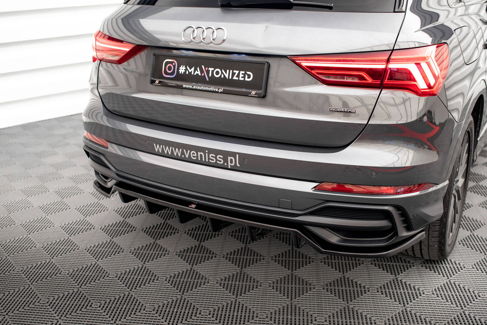 Arriere Splitter (avec une barre verticale) Audi Q3 S-Line SUV F3