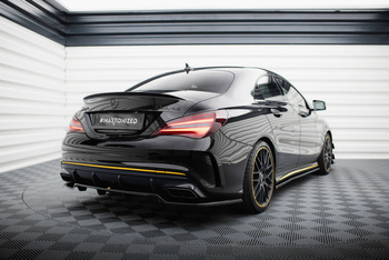 Arriere Splitter (avec une barre verticale) Mercedes-AMG CLA 45 C117 Facelift