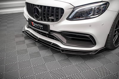Lame Du Pare-Chocs Avant V.2 Mercedes-AMG C63 Coupe AMG Aero Pack C205 Facelift