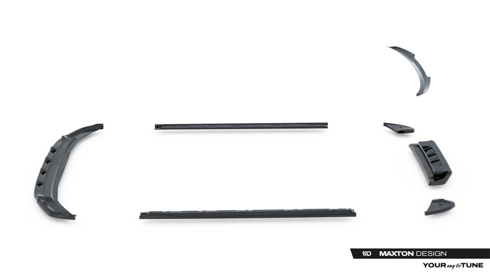 Ensemble Diffuseur Volkswagen T-Roc R Mk1