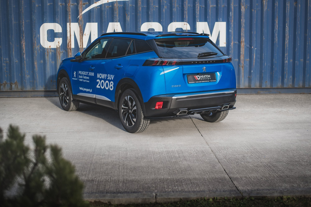 Arriere Splitter (avec une barre verticale) Peugeot 2008 Mk2