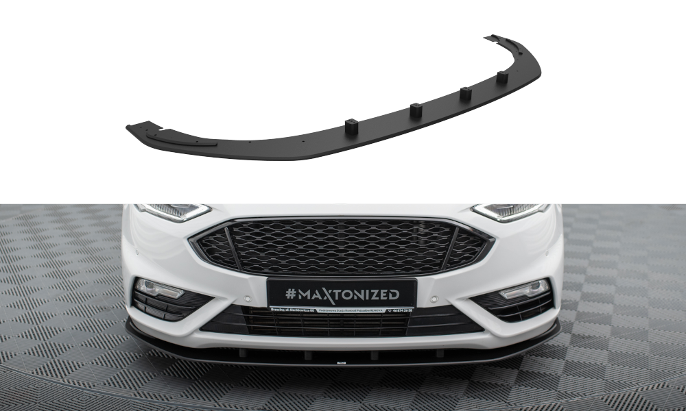 Street Pro Lame Du Pare-Chocs Avant Ford Mondeo Sport Mk5 Facelift / Fusion Sport Mk2 Facelift