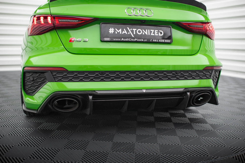 Fibre de Carbone Prepreg Diffuseur Arrière Audi RS3 8Y