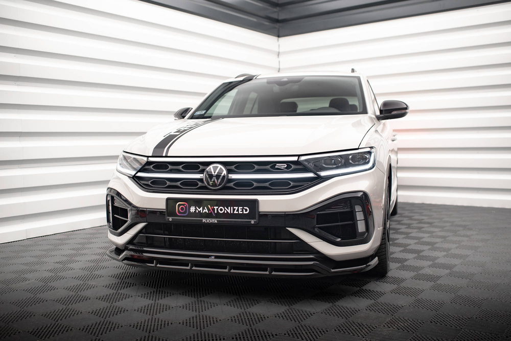 Lame Du Pare-Chocs Avant V.1 Volkswagen T-Roc R / R-Line Mk1 Facelift