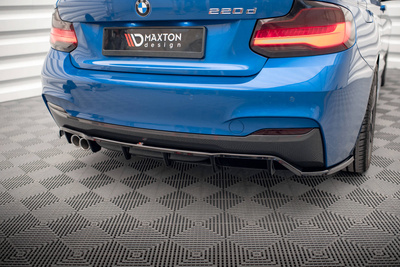 Arriere Splitter (avec une barre verticale) BMW 2 M-Pack F22