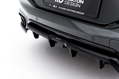 Arriere Splitter (avec une barre verticale) V.2 BMW X6 M-Pack G06 Facelift