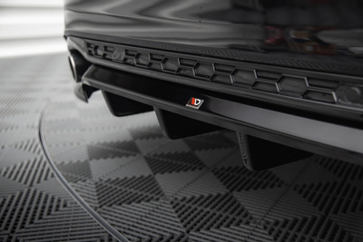 Arriere Splitter (avec une barre verticale) Ford Mondeo ST-Line Estate Mk4 Facelift