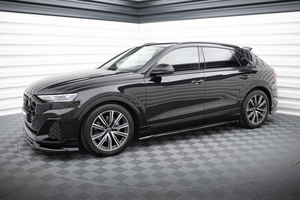 Rajouts Des Bas De Caisse V.2 Audi Q8 / Q8 S-line / SQ8 Mk1 / Mk1 Facelift